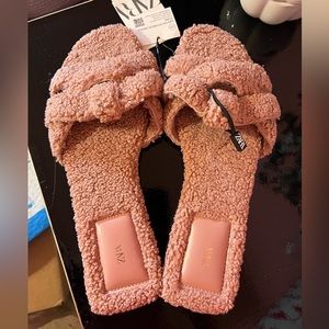 Brand new Zara fabric sandals